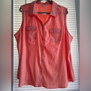 Est. 1946 NWT Women’s Sleeveless Button Down Top Size 22/24 W